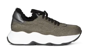 7001CM Ladies Sneakers - Nabuk Army