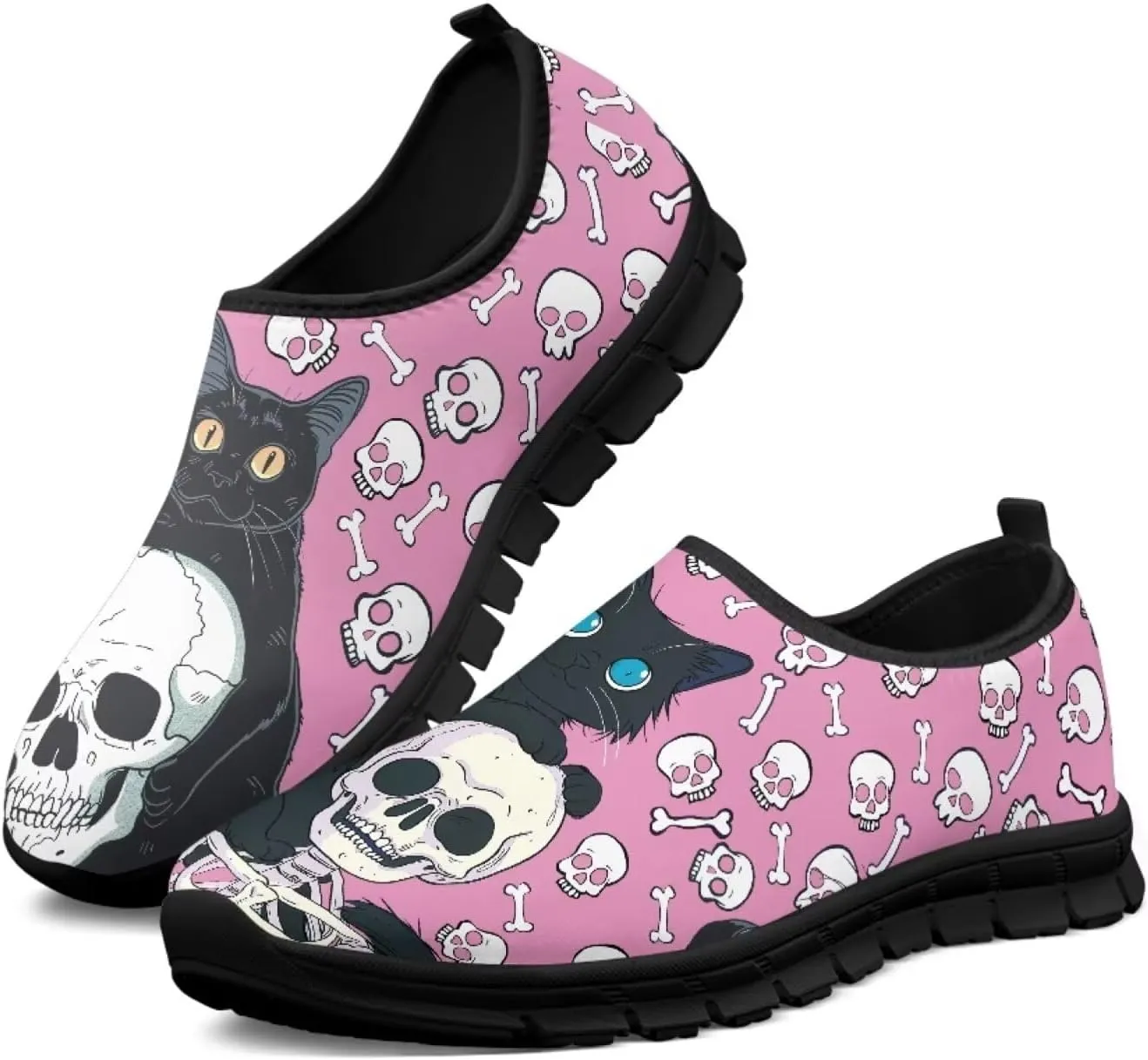 Casual Sneakers for Women Trendy Slip On Shoes Novelty Shoes for Women