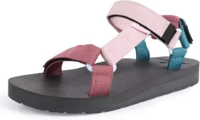 CIOR Women's Sport Sandals Hiking Sandals with Arch Support Yoga Mat Insole Outdoor Light Weight Water Shoes