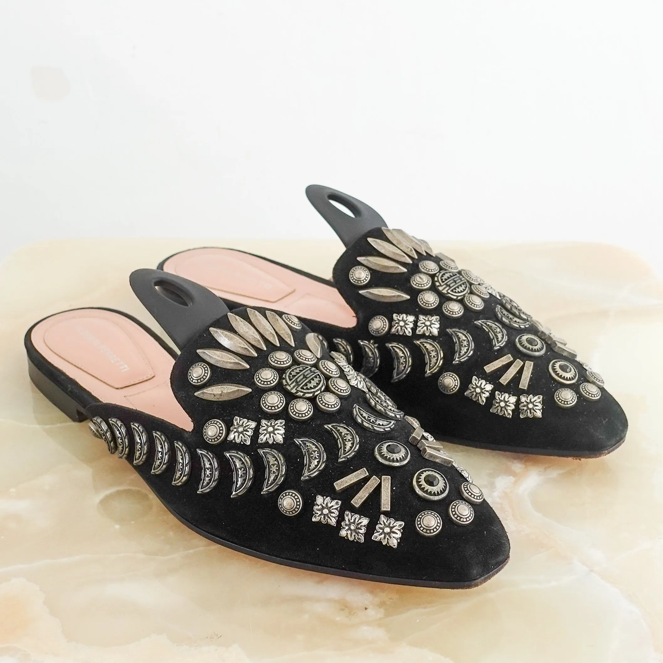Flat suede shoes RRP £200-final sale