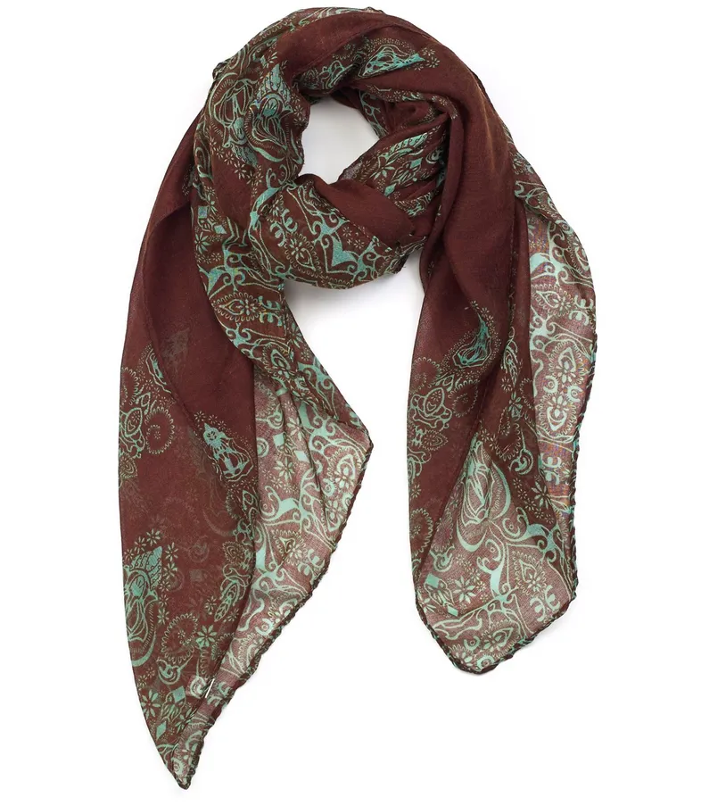 Henna Design Scarf