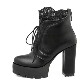 Lace Willow Boots