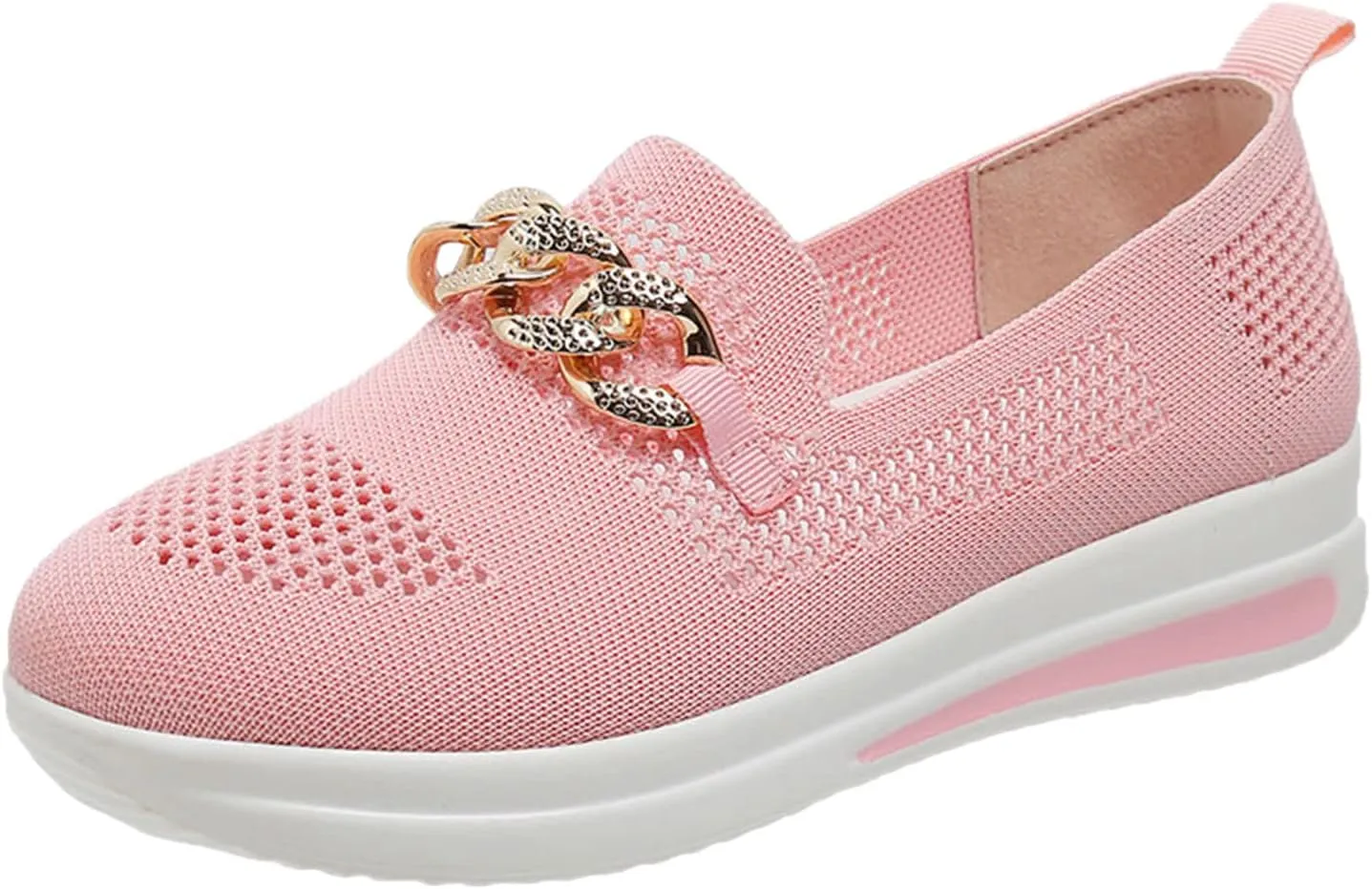 Loafers for Women Trendy Orthopedic Shoes Wide Sneakers Breathable Mesh Walking Shoes Lightweight Running Sneakers