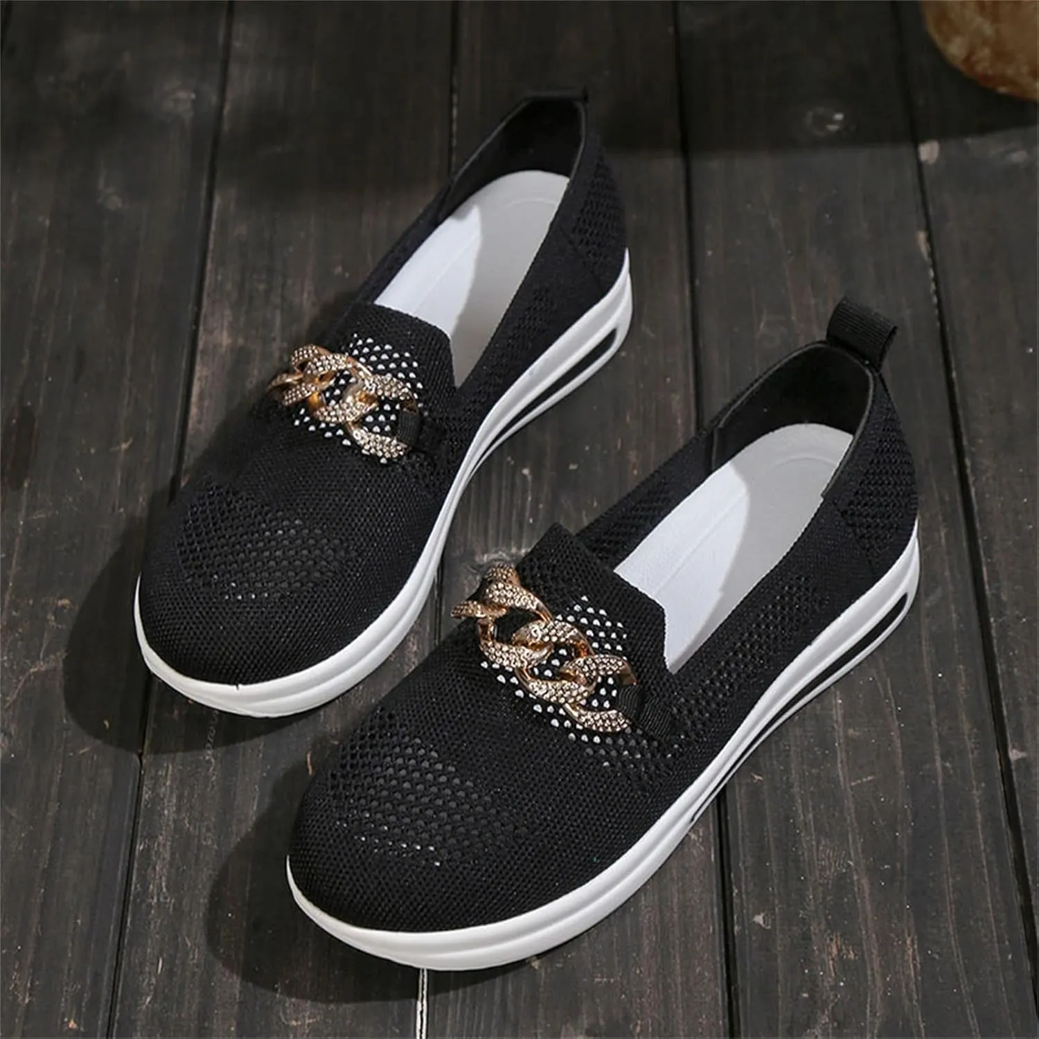 Loafers for Women Trendy Orthopedic Shoes Wide Sneakers Breathable Mesh Walking Shoes Lightweight Running Sneakers