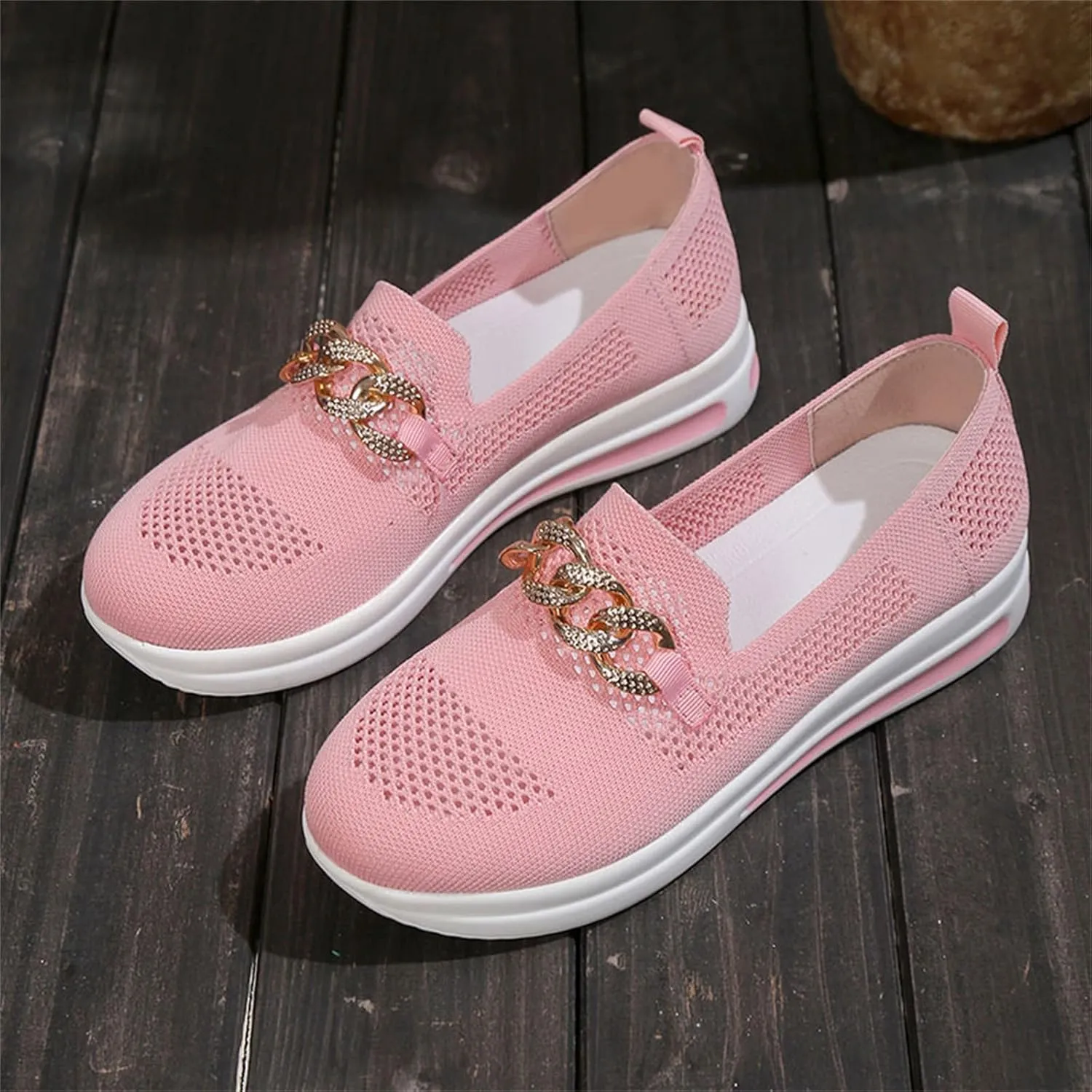 Loafers for Women Trendy Orthopedic Shoes Wide Sneakers Breathable Mesh Walking Shoes Lightweight Running Sneakers