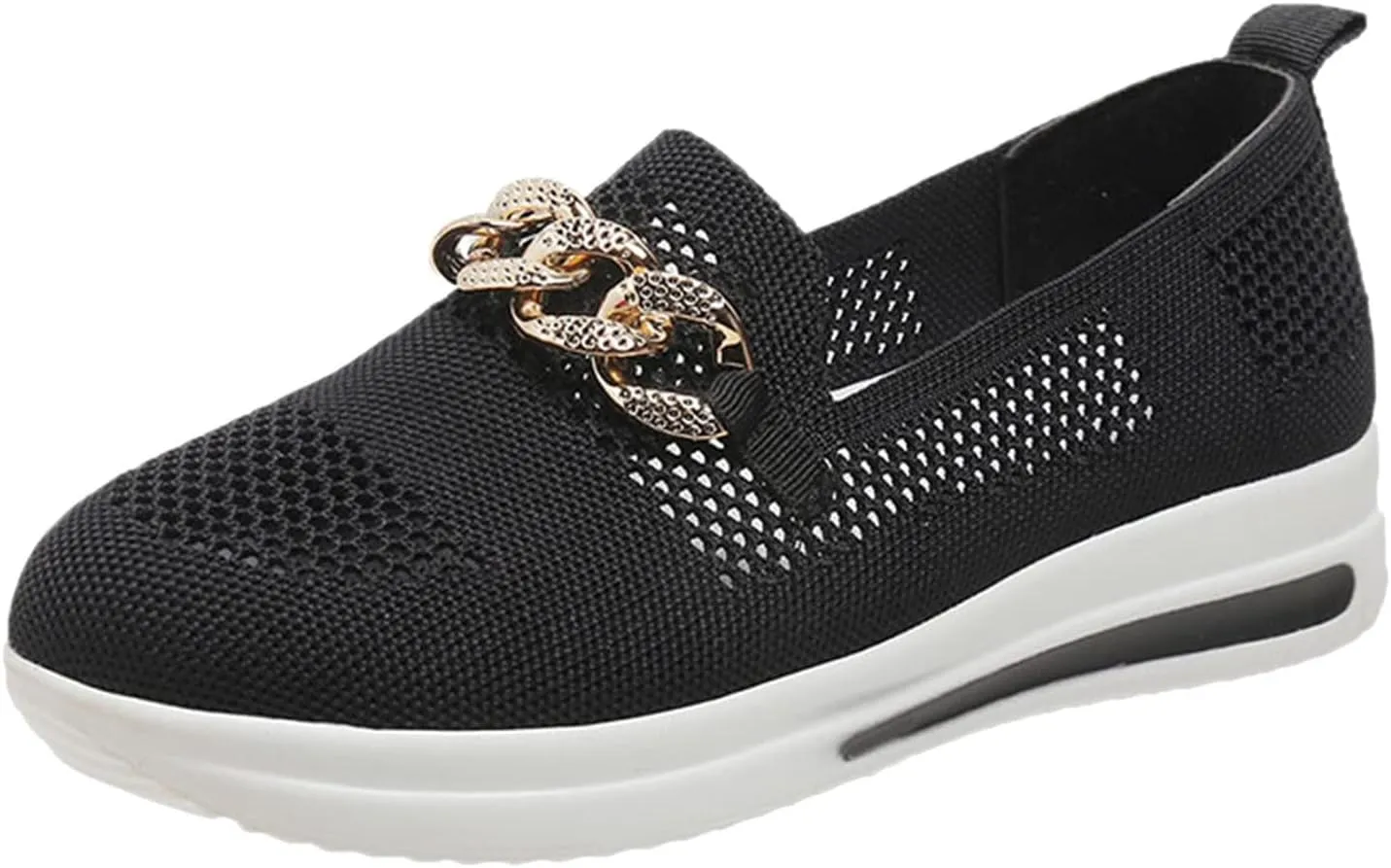 Loafers for Women Trendy Orthopedic Shoes Wide Sneakers Breathable Mesh Walking Shoes Lightweight Running Sneakers