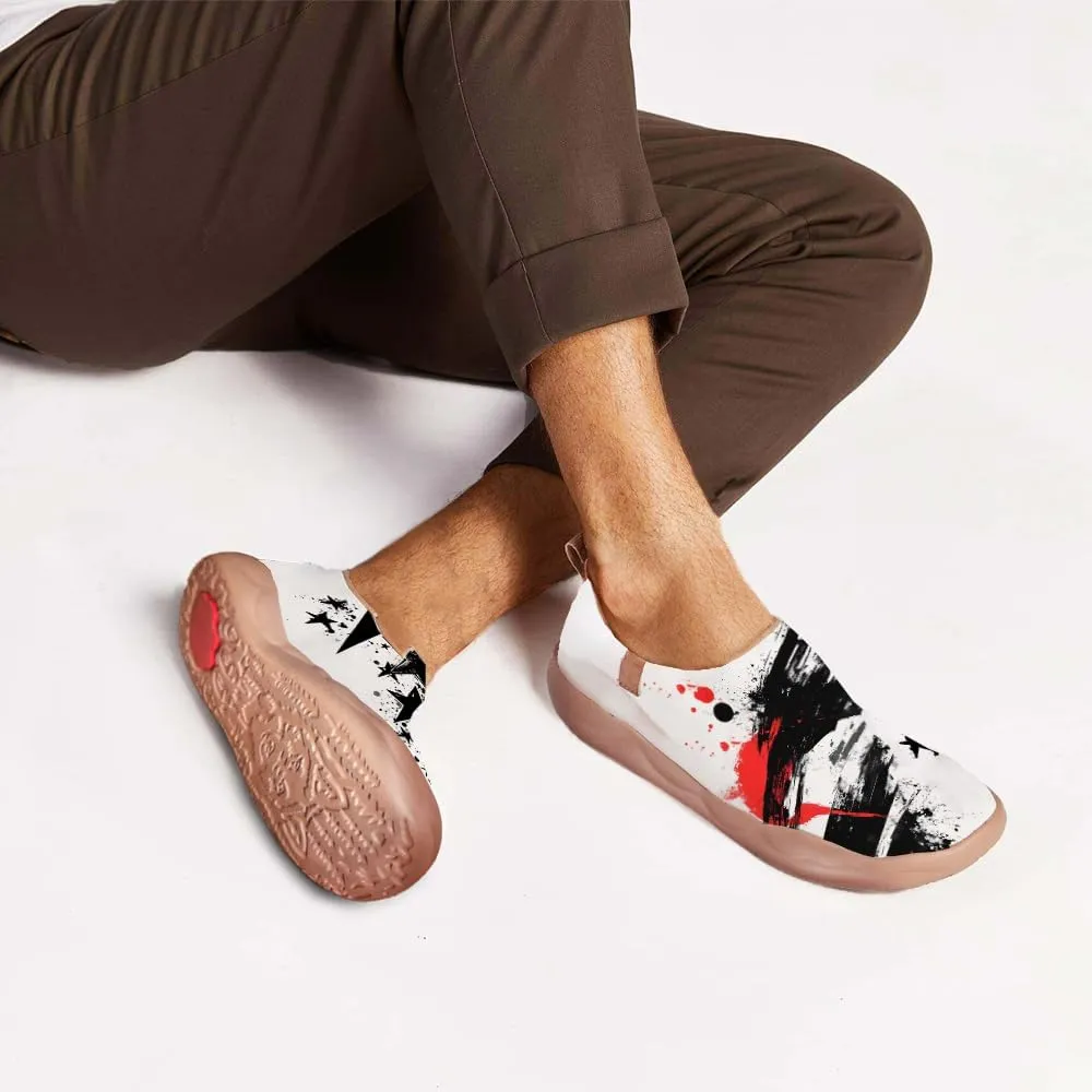 Men's Canvas Slip On Casual Loafers Lightweight Comfort Sneaker Trendy Fashion Walking Shoes