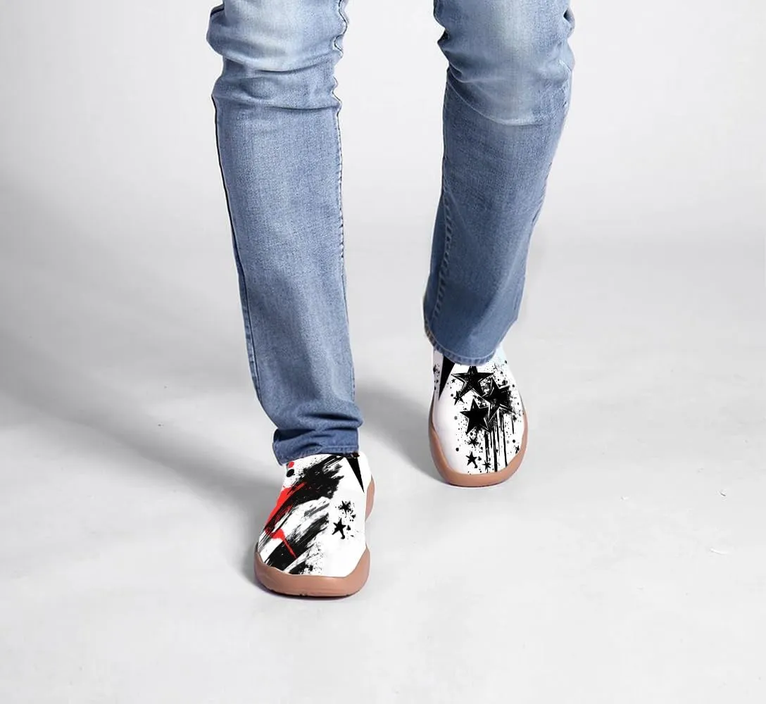Men's Canvas Slip On Casual Loafers Lightweight Comfort Sneaker Trendy Fashion Walking Shoes
