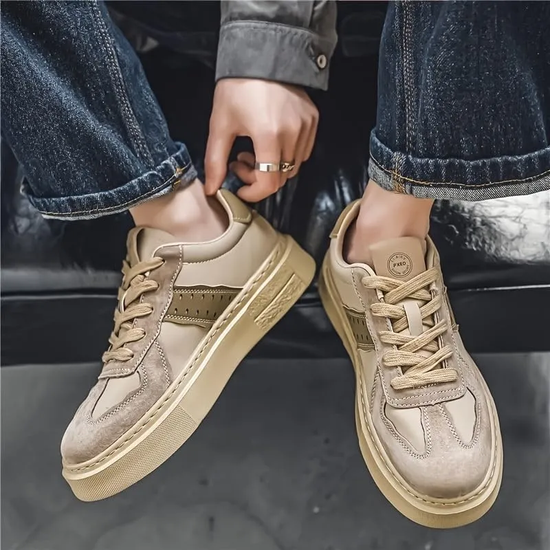 Men's Shoes, Breathable and Trendy, Versatile, Niche Sports and Casual Color Blocking Board