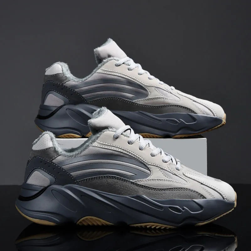 Men's Sneakers Large Size Coconut Men's Shoes Sneakers Autumn and Winter Casual Shoes