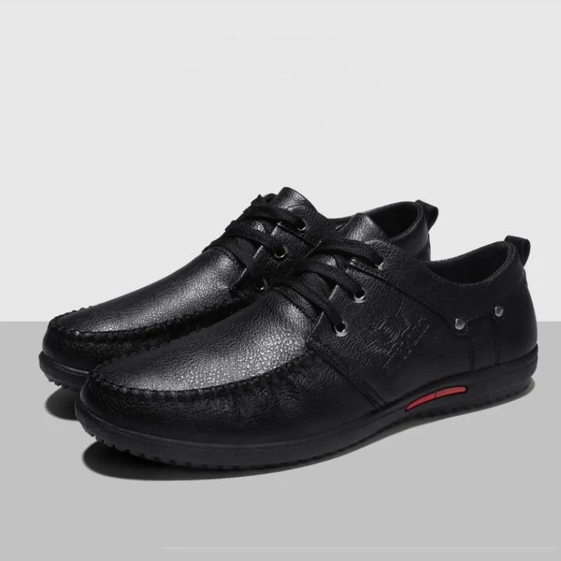 Men's Spring/Autumn Casual Leather Flats