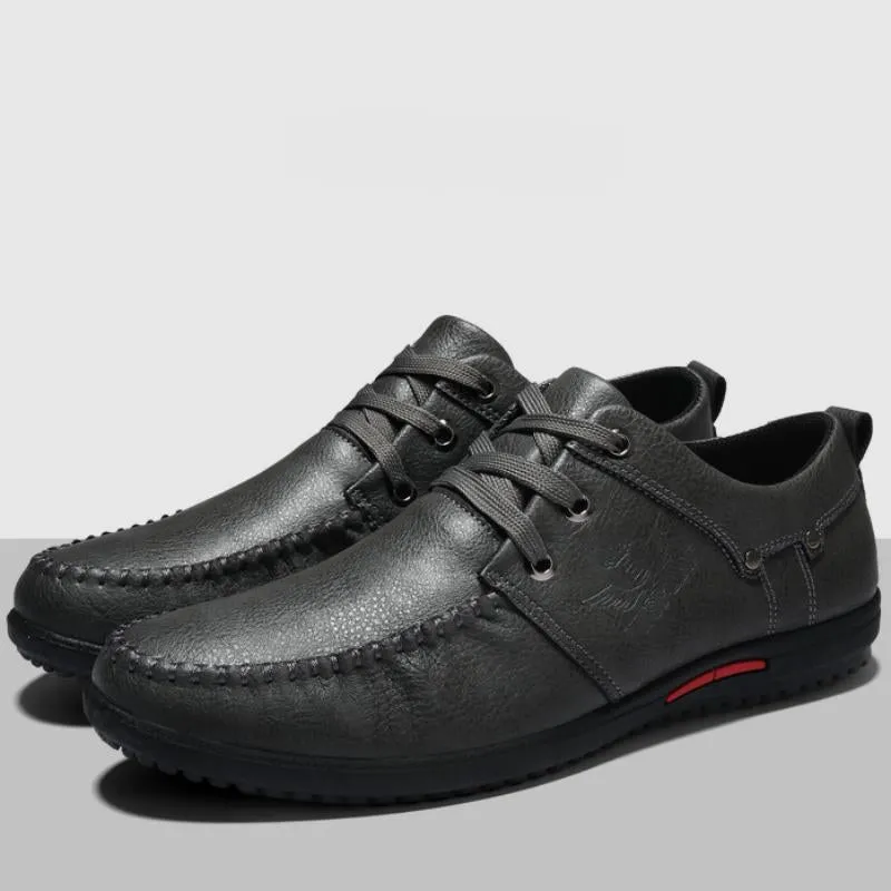Men's Spring/Autumn Casual Leather Flats