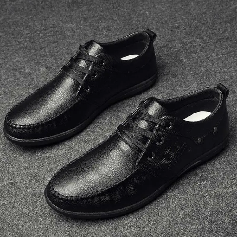 Men's Spring/Autumn Casual Leather Flats