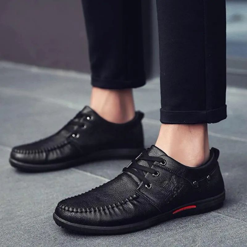 Men's Spring/Autumn Casual Leather Flats