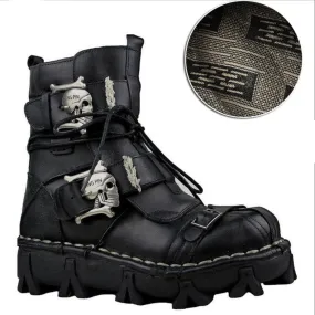 Men's Steampunk Stylish Leather Boots