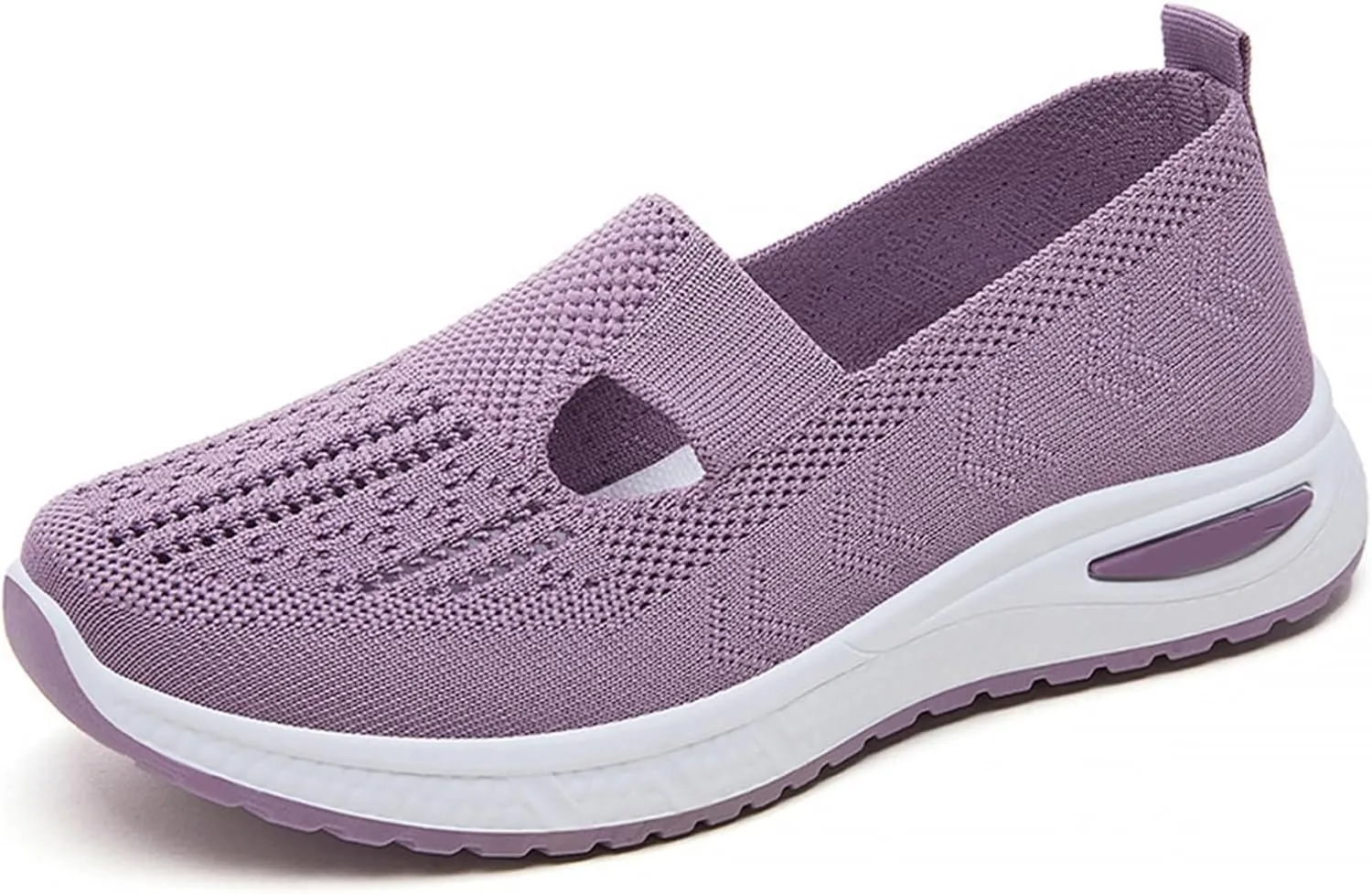 Orthopedic Shoes for Women Woven Orthopedic Slip On Shoes Women Mesh Breathable Casual Shoes Trendy Waterproof Sneakers Steel Toe Tennis Shoe Trainers Shoe