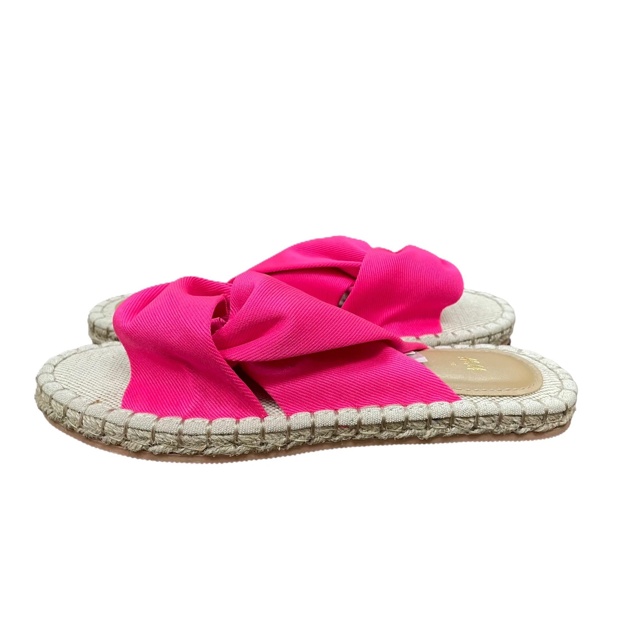 Pink Sandals Flats By H&m, Size: 5