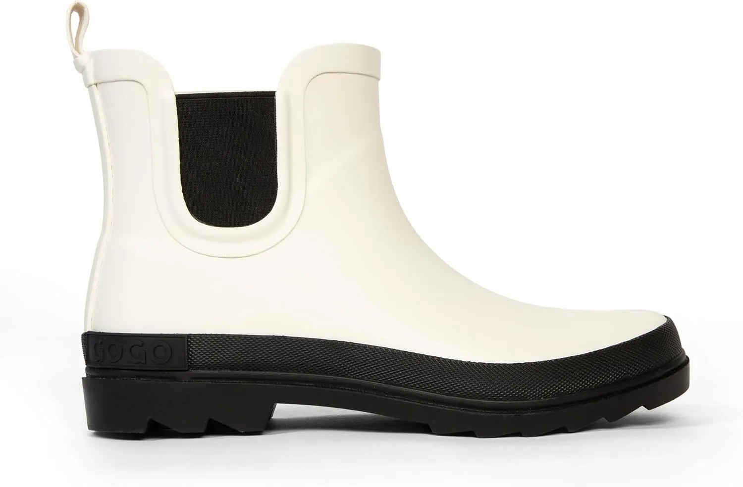 ShedRain Stylish Women's Chelsea Rain Boots  Short Waterproof Ankle Rubber Boots, Slip-On & Non-Slip for Garden, City & Outdoors