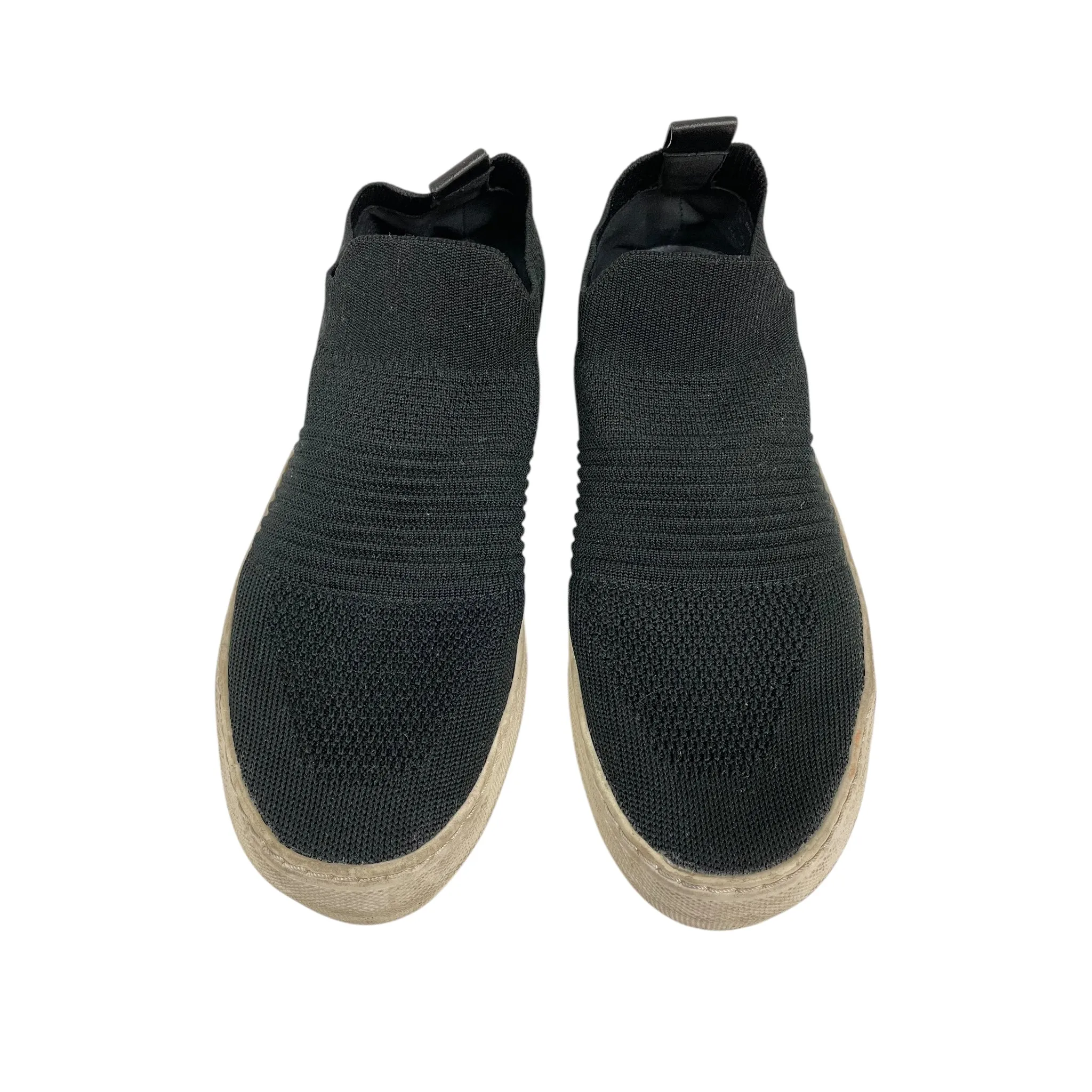 Shoes Sneakers By Steve Madden In Black, Size:6.5