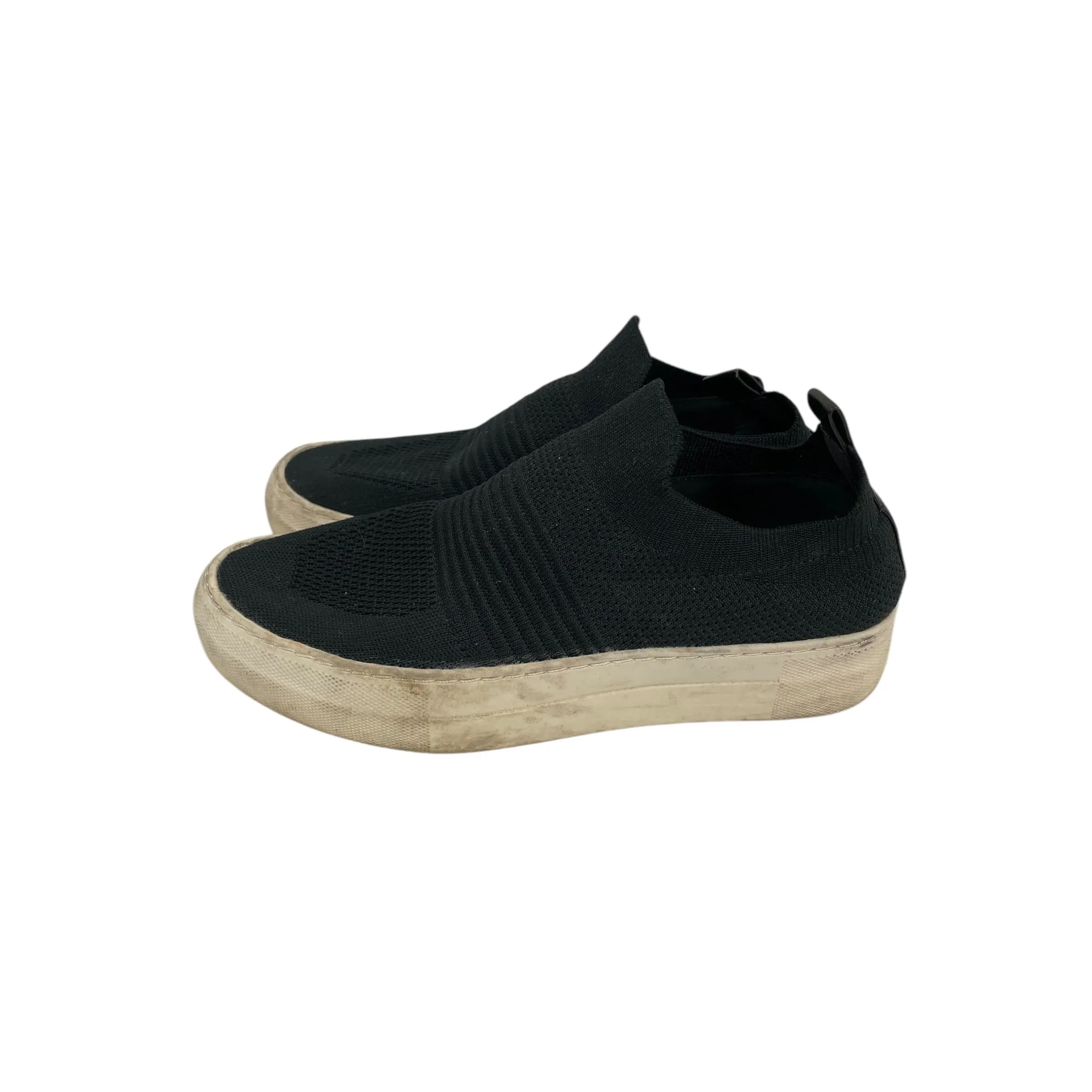 Shoes Sneakers By Steve Madden In Black, Size:6.5