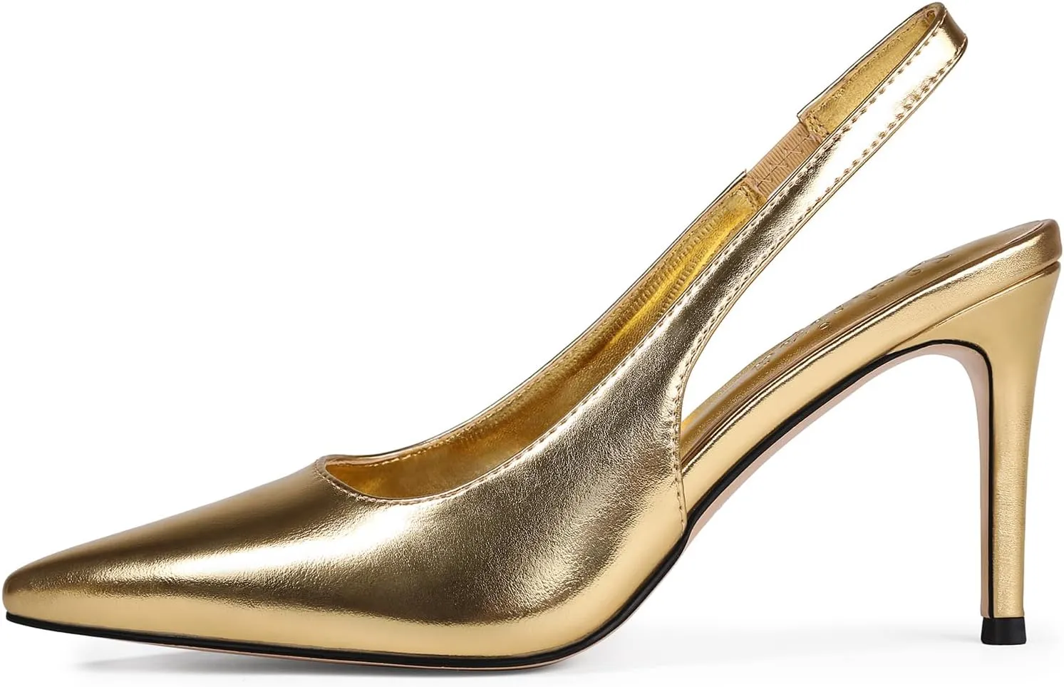Slingback Heels for Women Pointed Closed Toe Stiletto Pumps Slip-On Dress Shoes Elegant Comfortable Women's Heels for Party Wedding