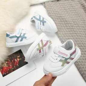 Soft Bottom Comfortable Stitching Baby Sneaker