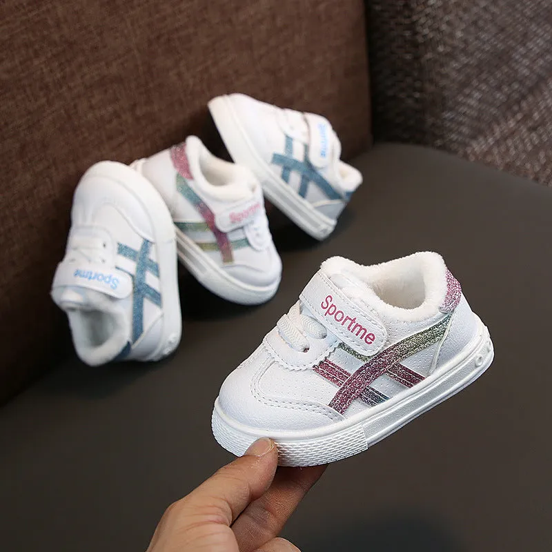 Soft Bottom Comfortable Stitching Baby Sneaker