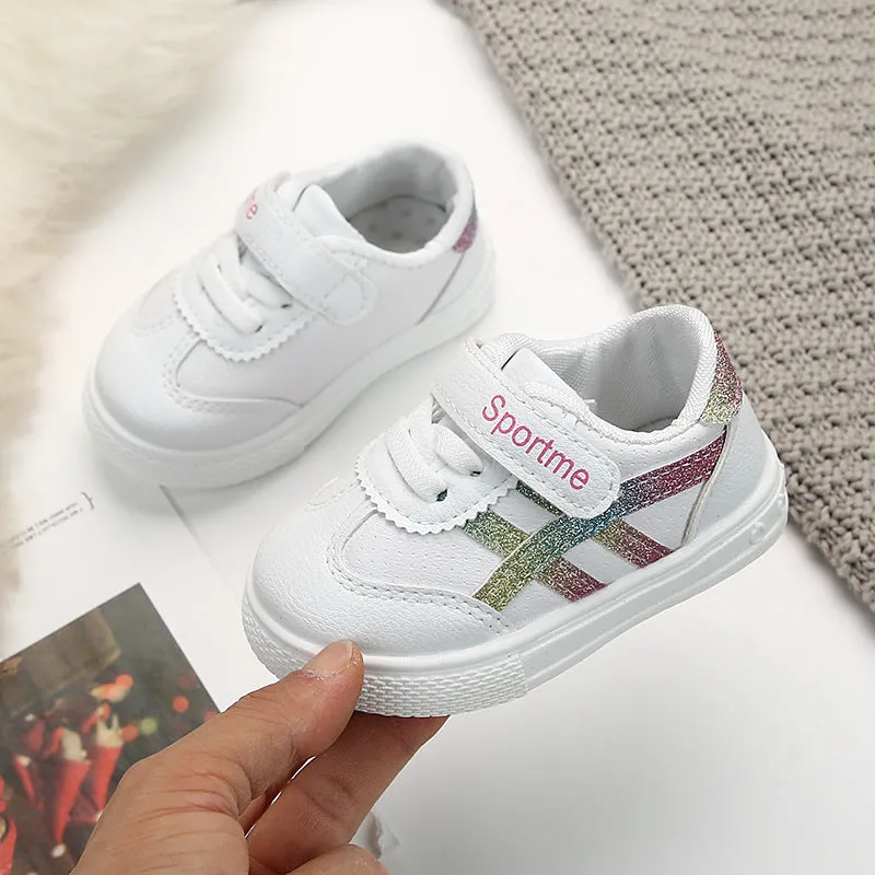 Soft Bottom Comfortable Stitching Baby Sneaker