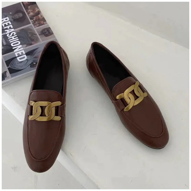 Women's Spring Casual Slip On Loafers | Flat Shoes