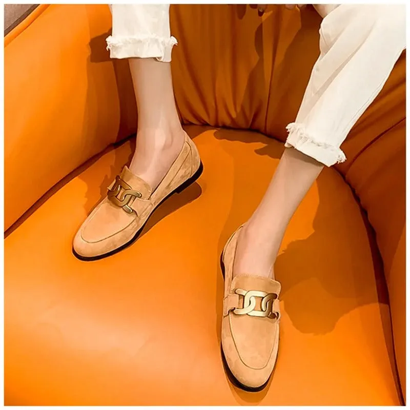 Women's Spring Casual Slip On Loafers | Flat Shoes