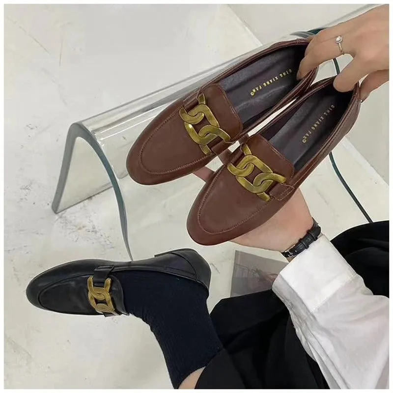 Women's Spring Casual Slip On Loafers | Flat Shoes