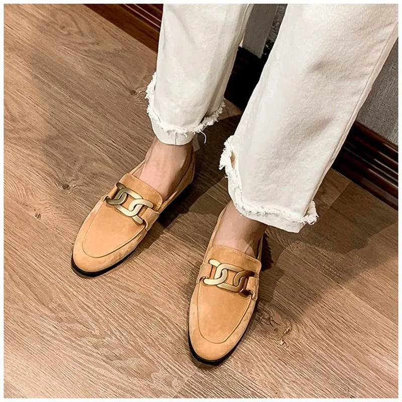 Women's Spring Casual Slip On Loafers | Flat Shoes