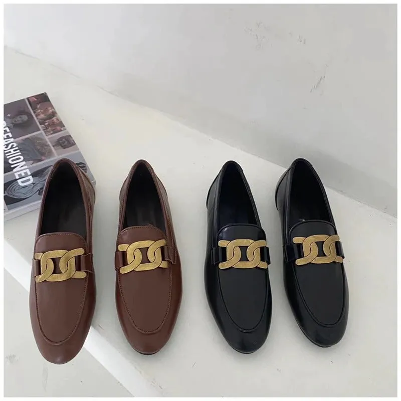 Women's Spring Casual Slip On Loafers | Flat Shoes