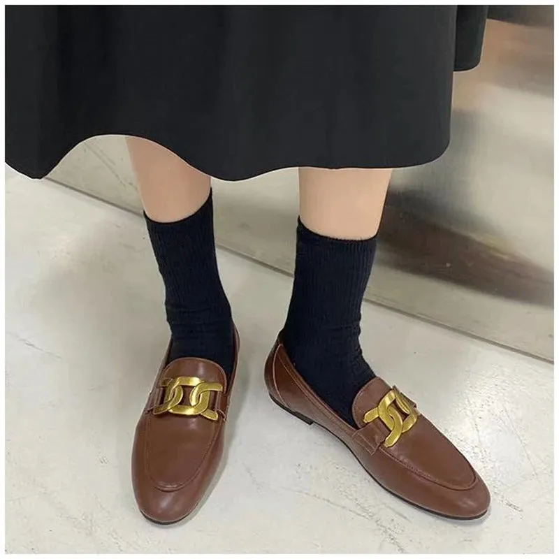 Women's Spring Casual Slip On Loafers | Flat Shoes
